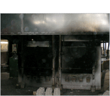 Shell mold preheat